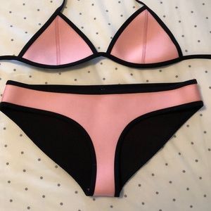 Triangl Chloe pink bikini set